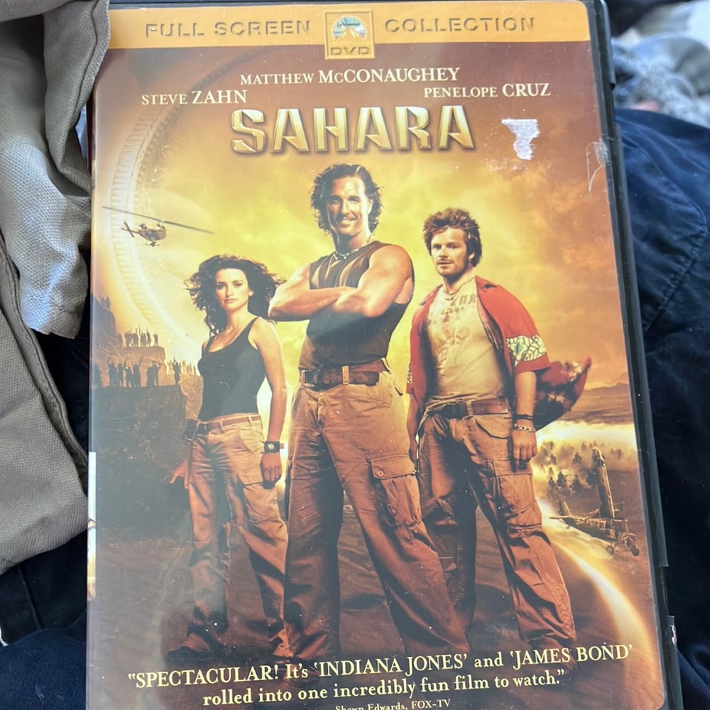Sahara dvd